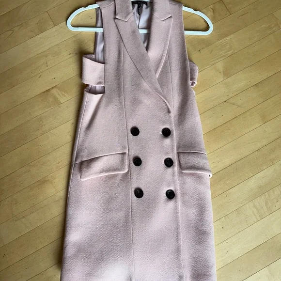 Marissa Webb Celia Trench Vest Dress. XS GD1097 - Picture 2 of 8